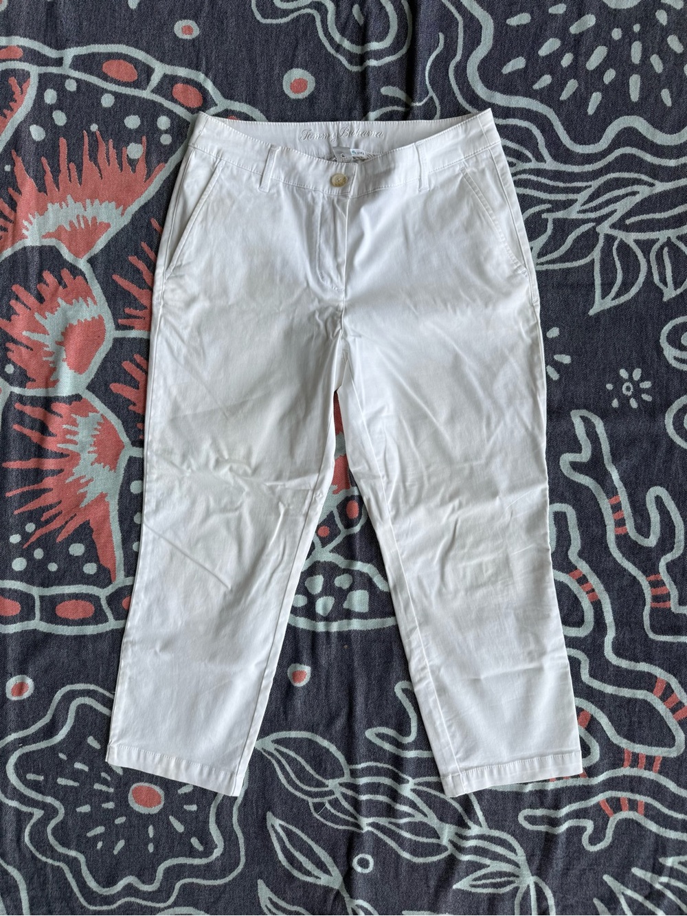 Tommy Bahama White Casual Chino Pants